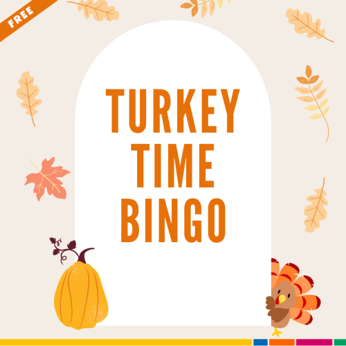 Turkey Time Bingo